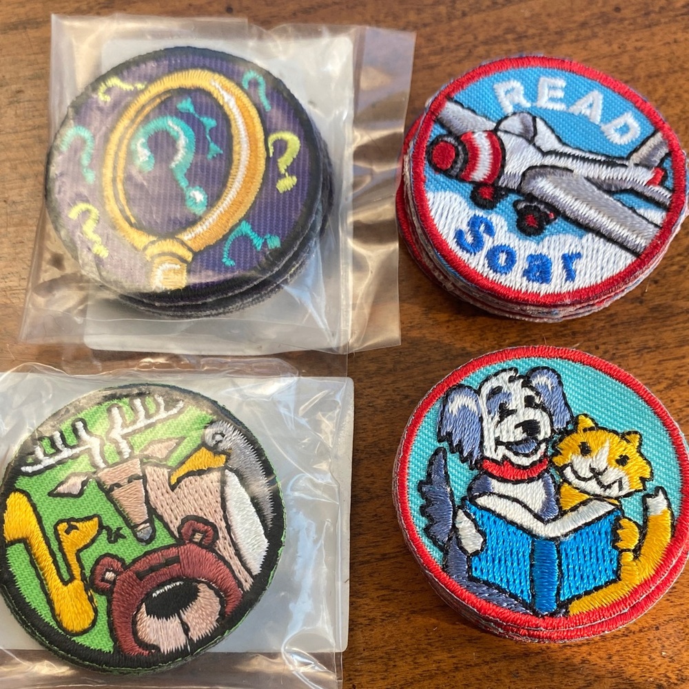 Colorful Embroidered sew 🧵 on Patches set of 20 total
